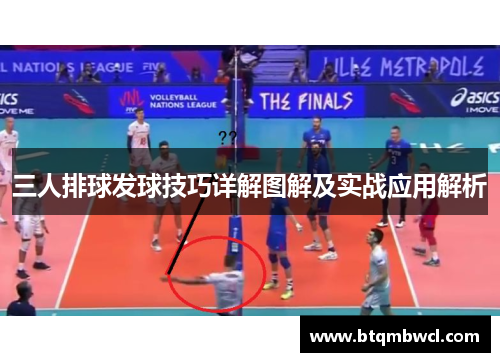 三人排球发球技巧详解图解及实战应用解析