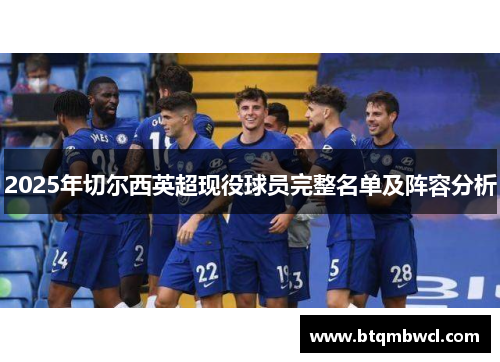 2025年切尔西英超现役球员完整名单及阵容分析