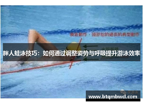 胖人蛙泳技巧：如何通过调整姿势与呼吸提升游泳效率